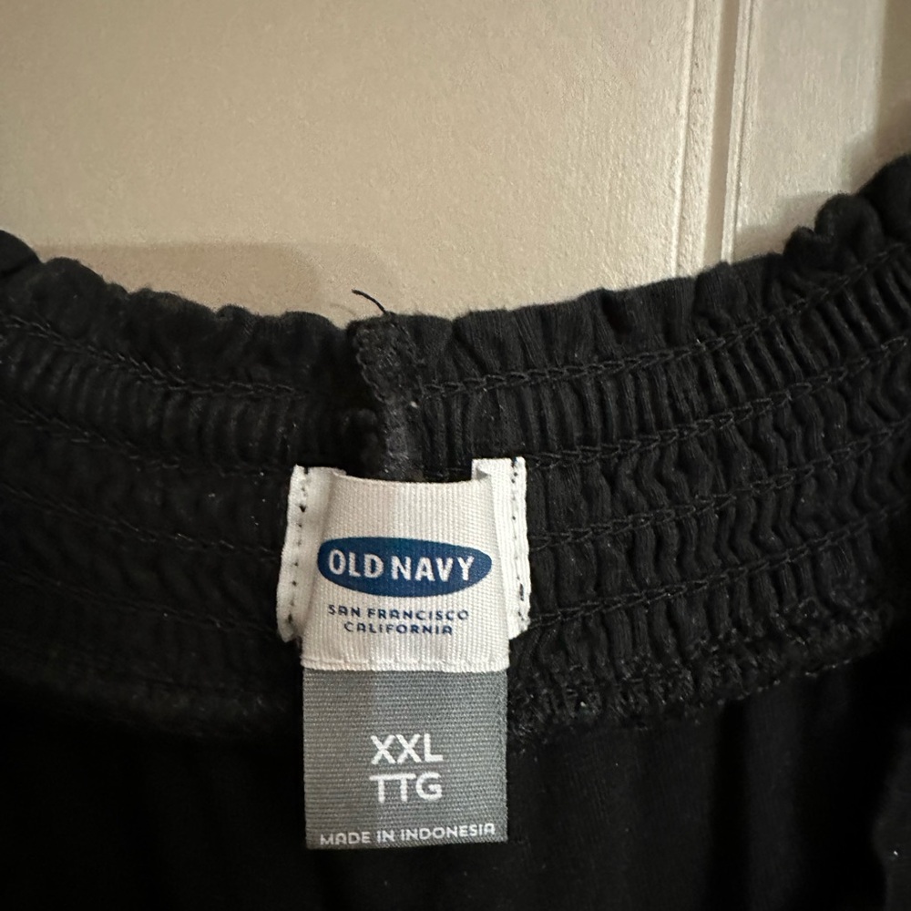 Old Navy Black Midi Dress XXL - Picture 3 of 3